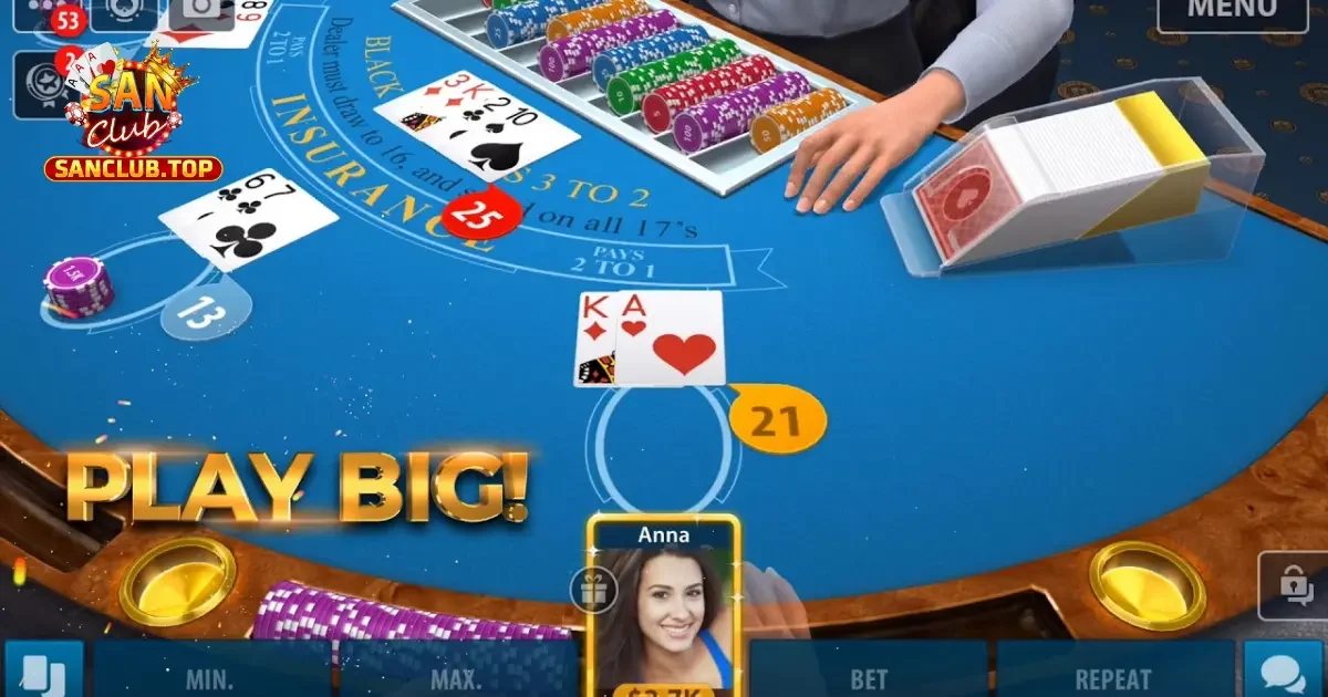 Bài Blackjack Online – Hướng Dẫn Cách Chơi Tại SanClub 4 Cách Chơi Blackjack Online Tại Cổng Game SanClub