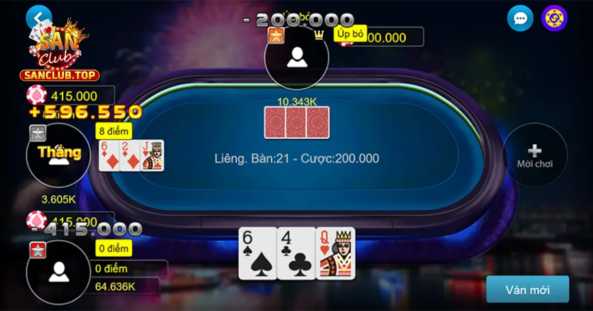 Bài Liêng Online – Cách Chơi Và Kinh Nghiệm Tại SanClub 3 Cách Chơi Bài Liêng Online Tại Cổng Game SanClub