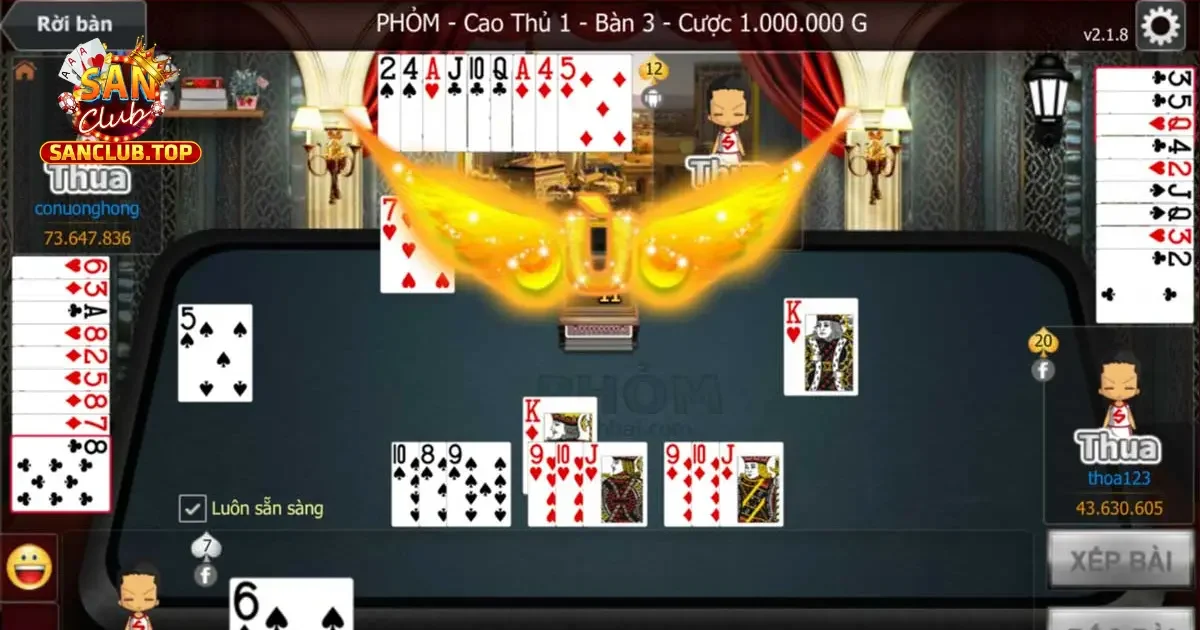 Cách Chơi Bài Phỏm Online Chi Tiết Trên Cổng Game SanClub 3 Hướng Dẫn Chơi Phỏm Online Tại SanClub