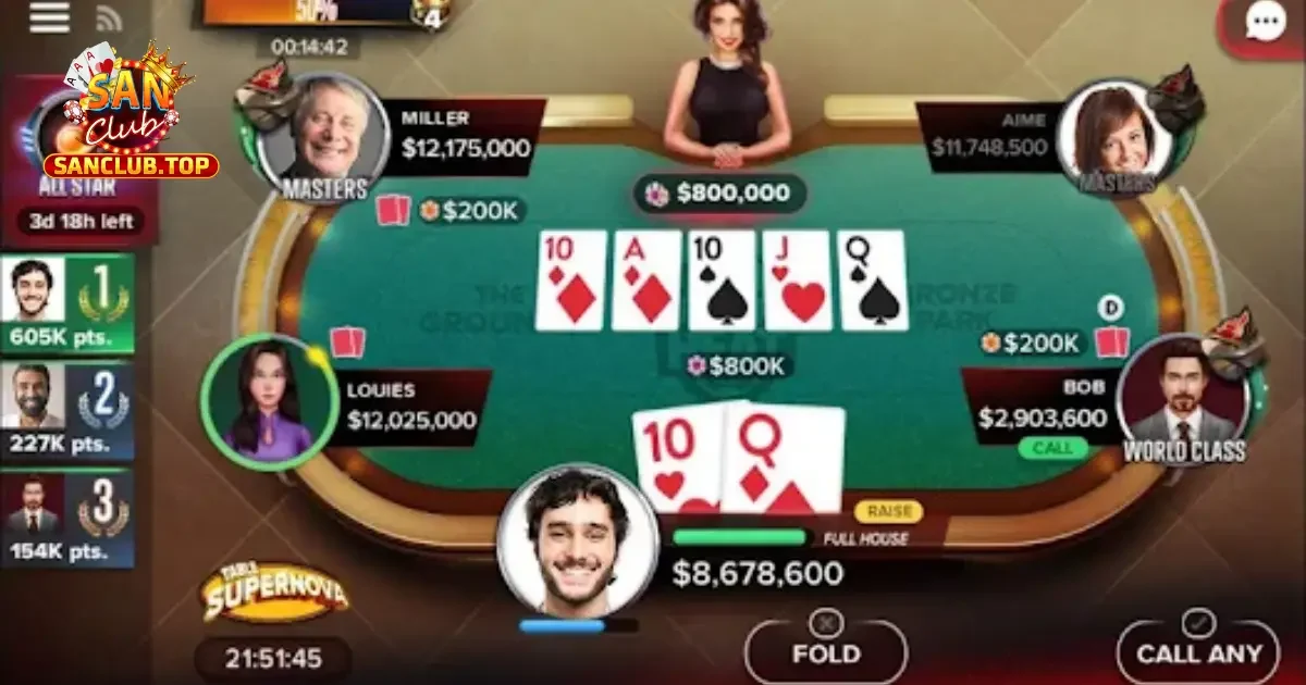 Hướng Dẫn Đánh Bài Poker Online Chi Tiết Tại SanClub 3 Quy Tắc Cơ Bản Khi Đánh Bài Poker