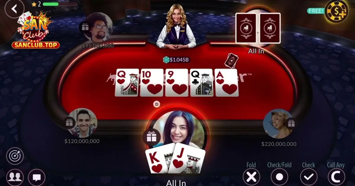Hướng Dẫn Đánh Bài Poker Online Chi Tiết Tại SanClub 4 Hướng Dẫn Đánh Poker Trực Tuyến Trên SanClub