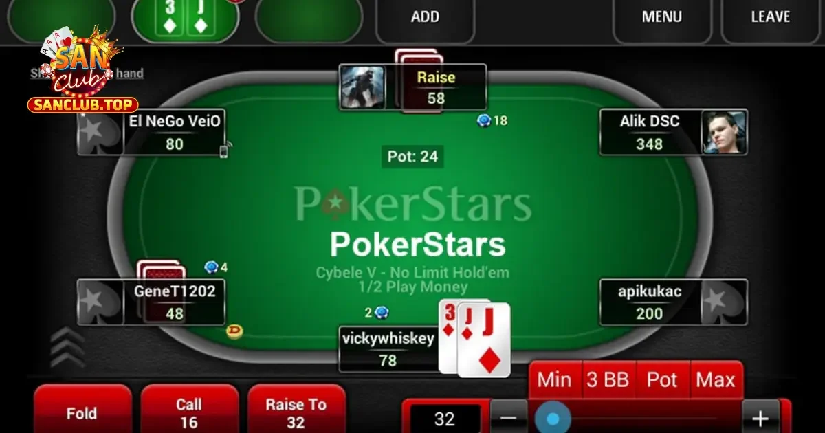 Game Bài Poker – Trải Nghiệm Hấp Dẫn Tại SanClub 3 Xếp Hạng Các Bộ Bài Trong Poker