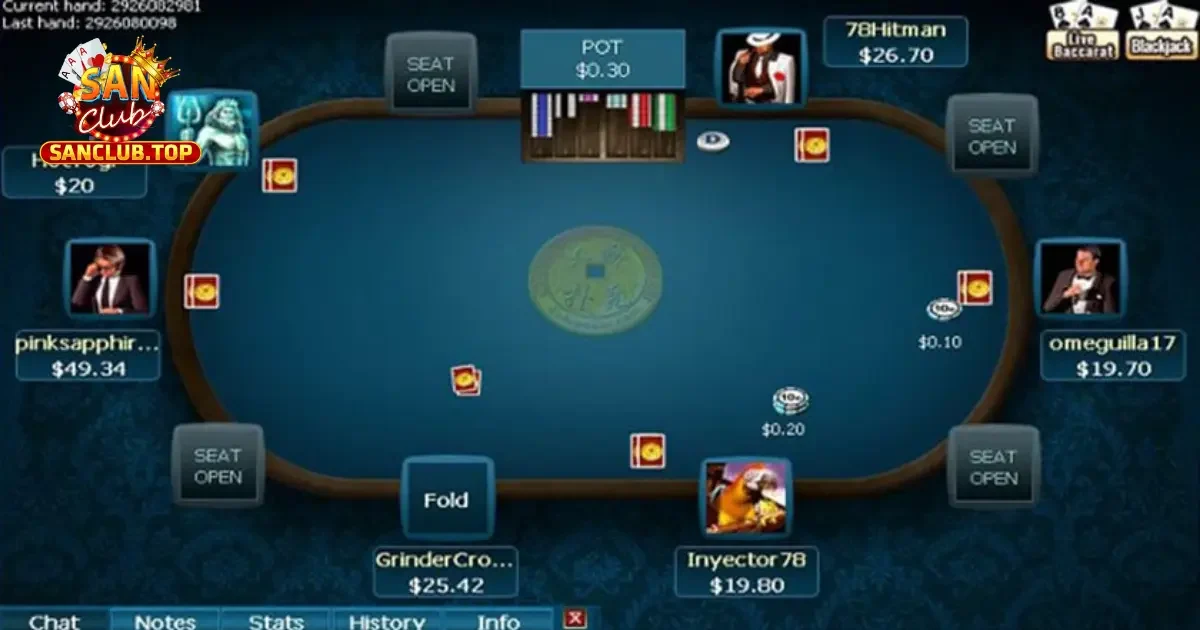 Game Bài Poker Online – Hướng Dẫn Chơi Tại Cổng SanClub 3 Hướng Dẫn Chơi Poker Online Dễ Hiểu