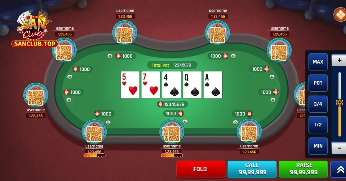 Game Bài Poker Online – Hướng Dẫn Chơi Tại Cổng SanClub 4 Cách Tham Gia Bàn Chơi Poker