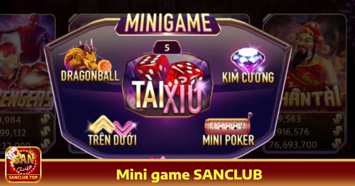 Sanclub 23 Mini Game Sanclub – Thử Vận May Với Các Trò Chơi Đơn Giản
